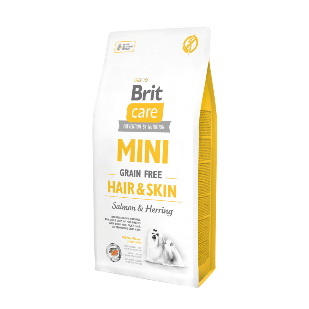 Brit Care Mini Grain Free Hair Skin Salmón y Arenque