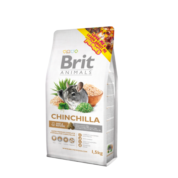 Brit animals pienso premium para chinchillas