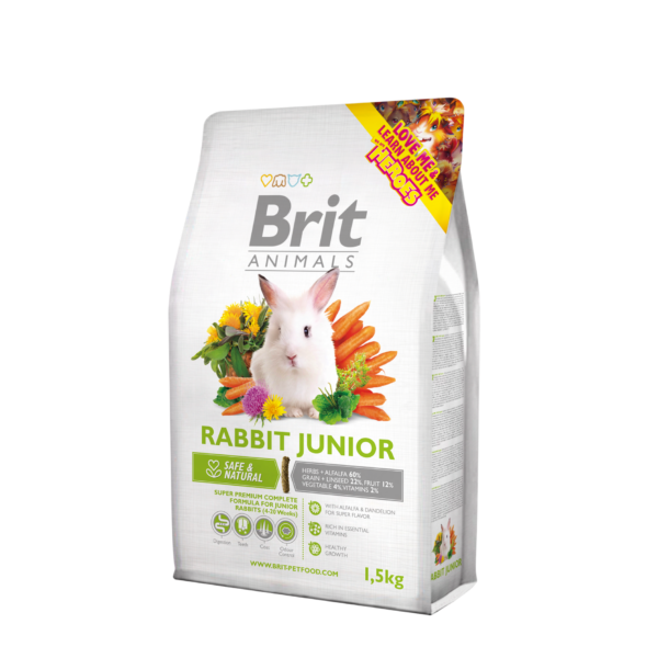 Brit animals pienso premium para conejos jovenes