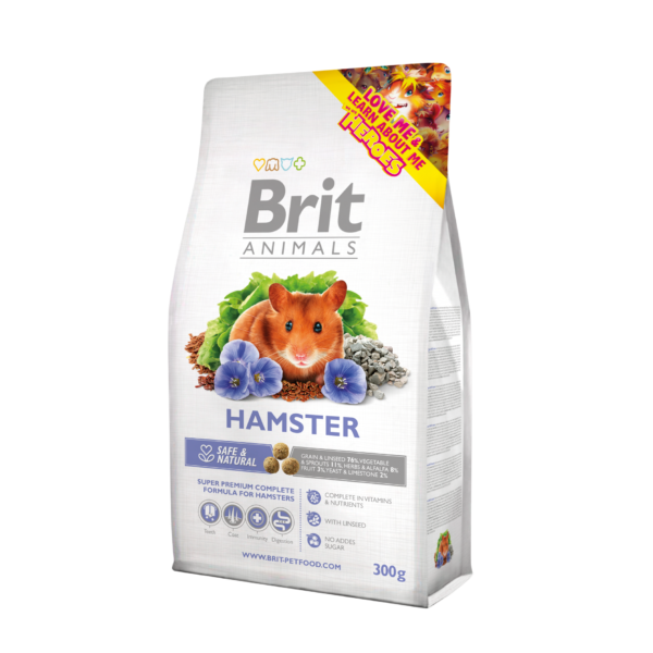 Brit animals pienso premium para hamsters