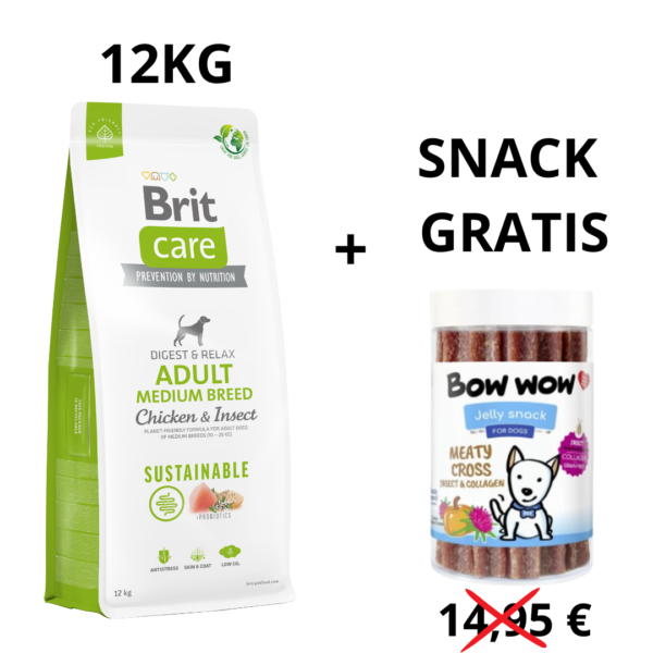 Promocion brit sostenible pienso para perro con regalo