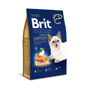 Brit premium para gatos de salmon
