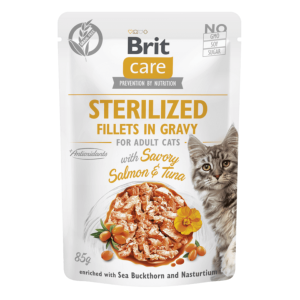 Brit Care Cat Sterilizado Salmón y Atún