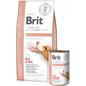 Brit veterinaria renal para perros