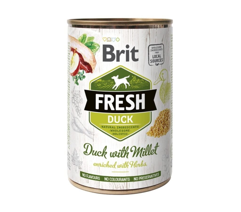 Brit Fresh Pato con mijo 400gr