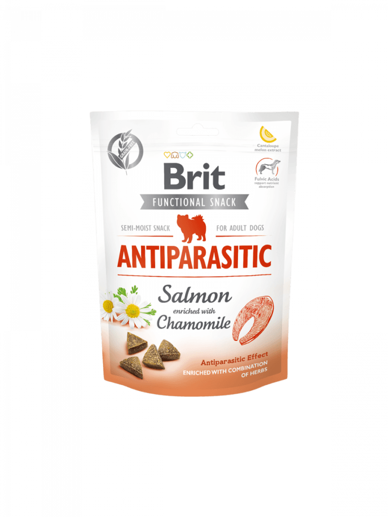 Brit Care Functional Snack Antiparasitic para perros 150gr