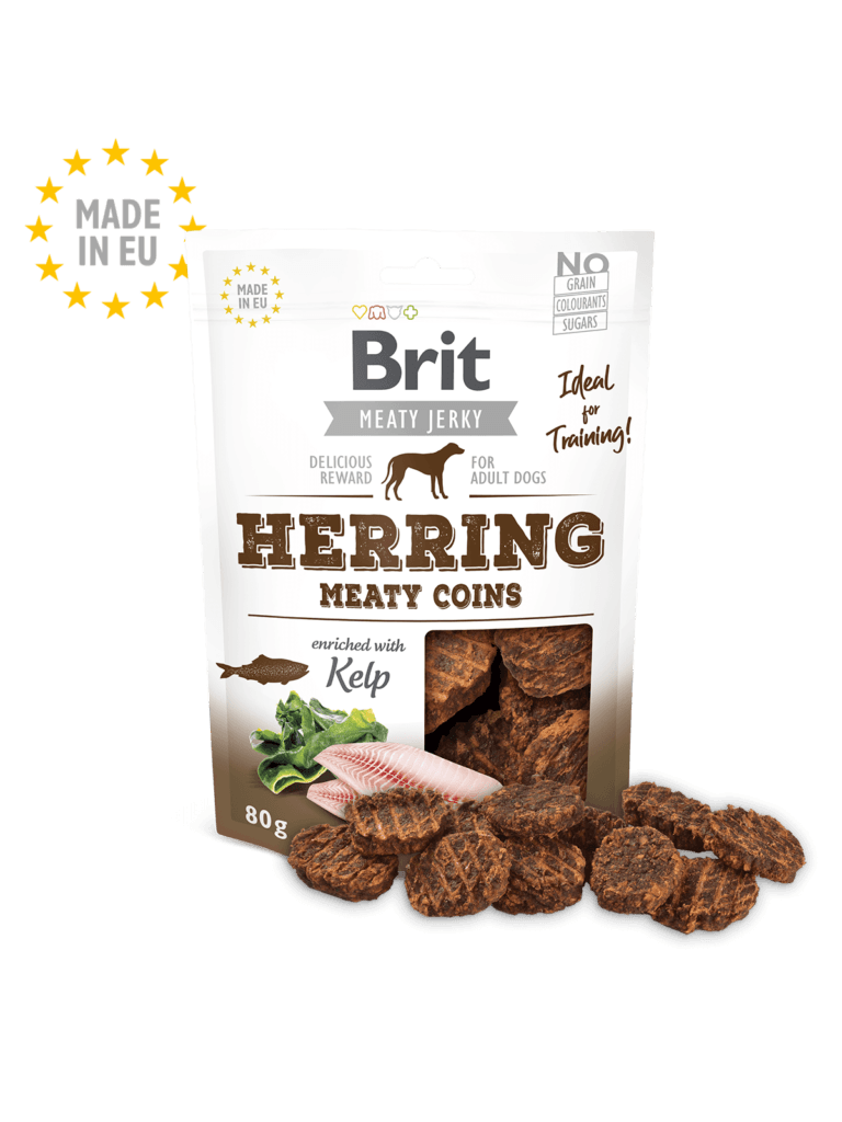 757 Brit Jerky Snack Arenque Meaty coins