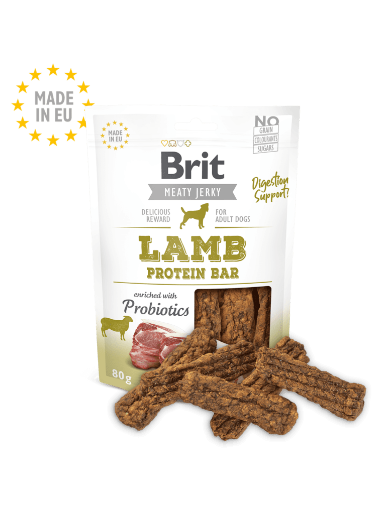 749 Brit Jerky Snack Cordero Protein Bar