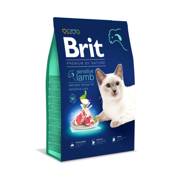 brit premium para gatos sensibles