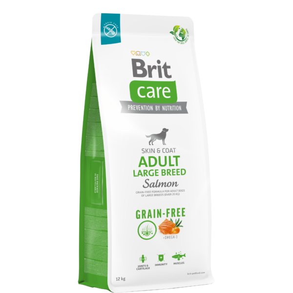 brit care adult salmon para perros grandes