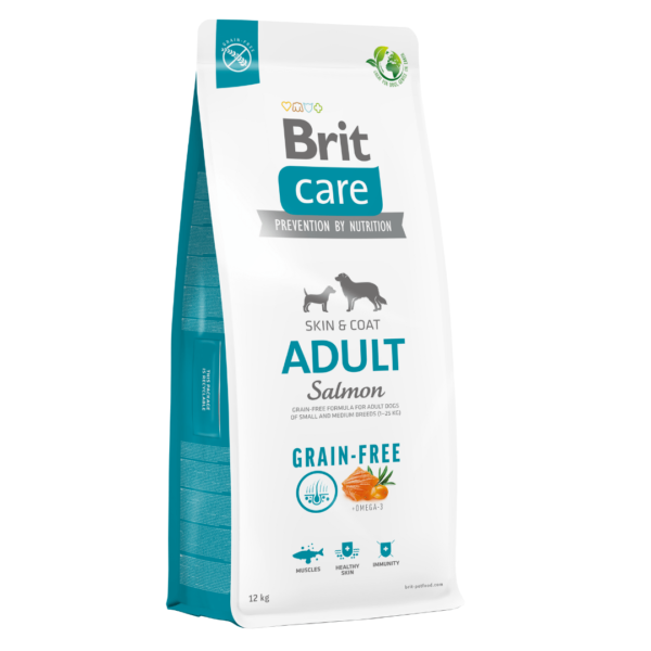 brit care adult salmon para perros medianos