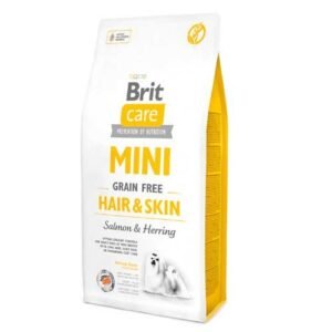 Brit Care Mini Grain Free Hair Skin salmón y arenque