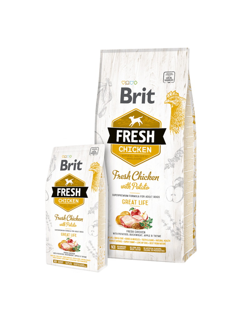 Brit Fresh Pollo con patata ADULT Great Life