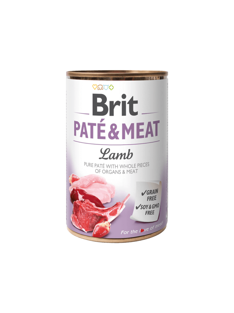 Brit Paté & Meat Cordero 400gr o 800gr