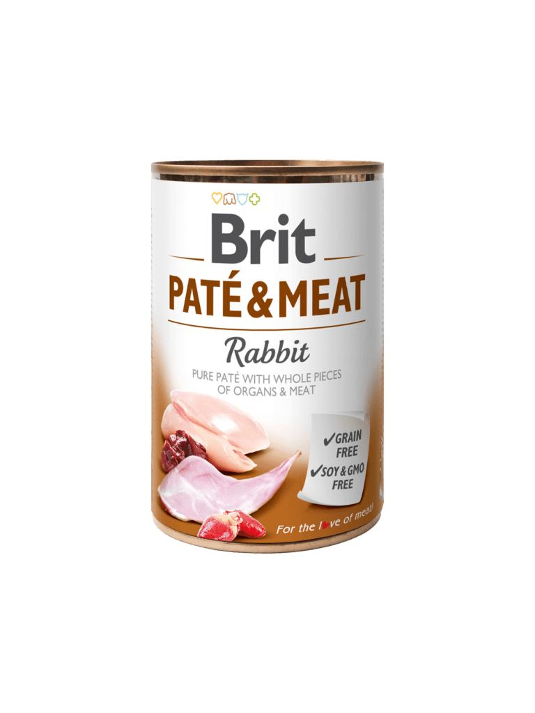 Brit Paté & Meat Conejo 400gr o 800gr