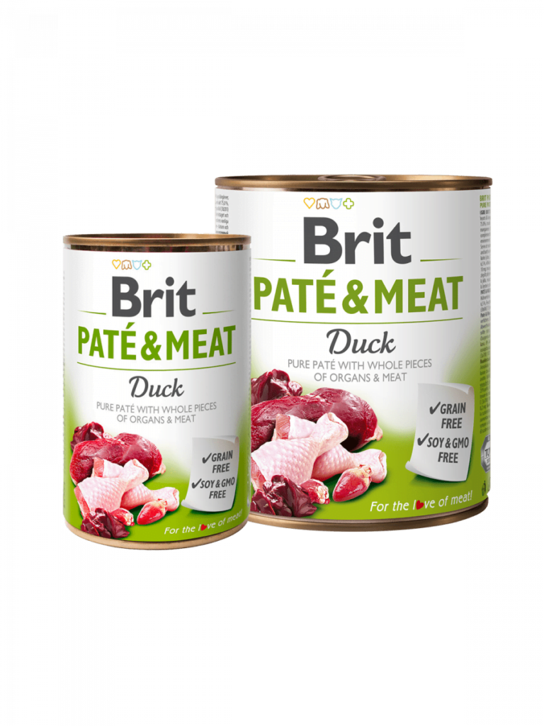Brit Paté & Meat Pato 400gr o 800gr