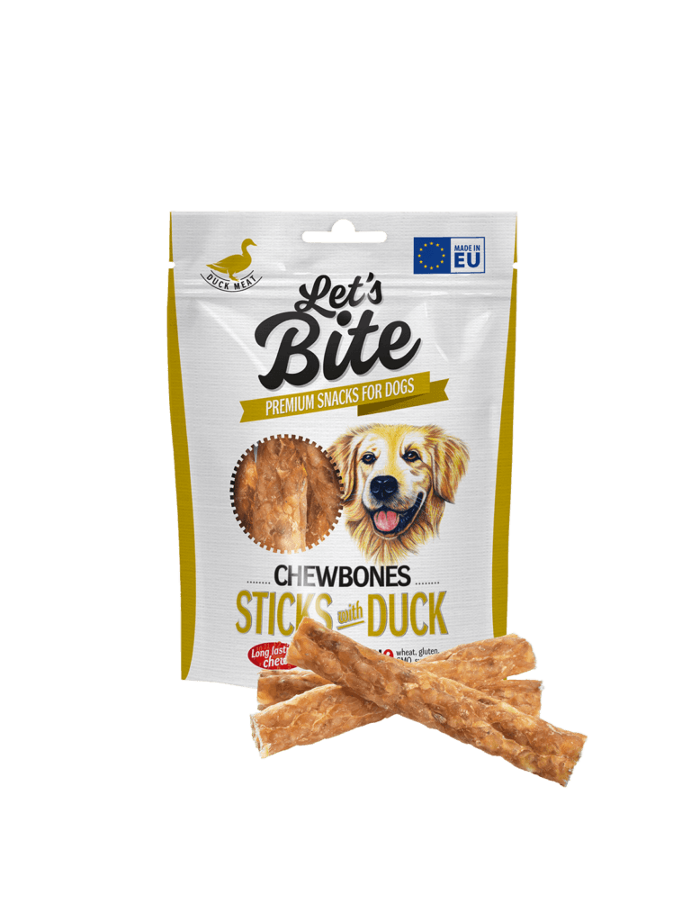 Let's Bite Snack Sticks de Pato 120gr
