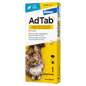 AdTab Antiparasitarios Para Gatos 2,0-8,0kg