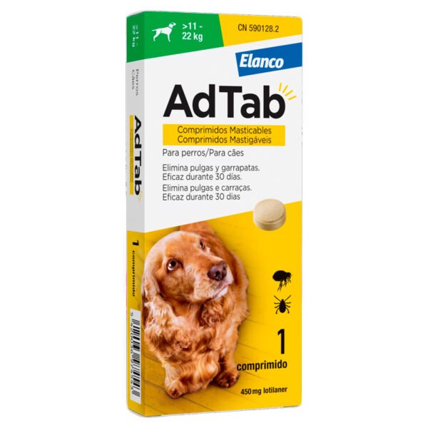 AdTab Antiparasitarios Para perros de 11 a 22kg