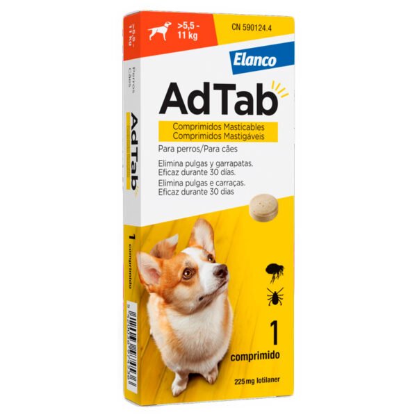 AdTab Antiparasitarios Para perros de 5,5 a 11kg