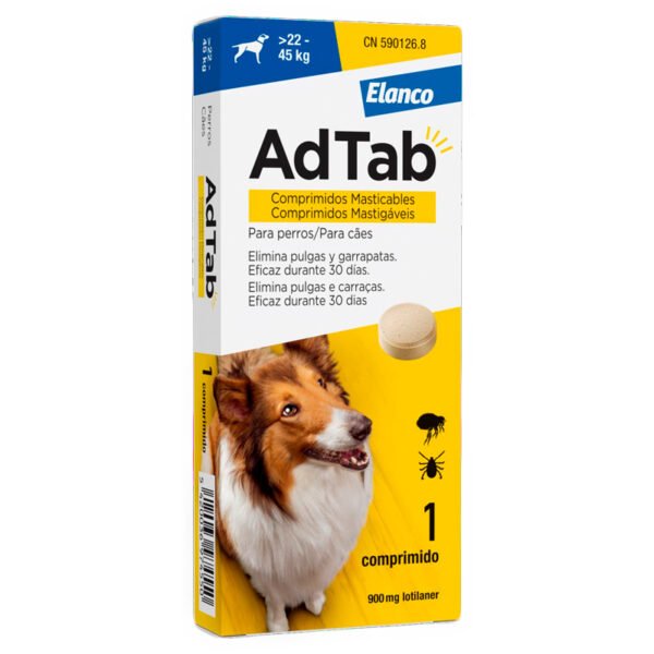 AdTab Antiparasitarios Para Perros 22-45Kg