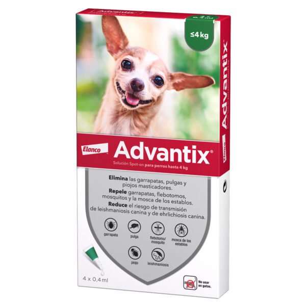 Advantix para Perros de 1.5-4 kg
