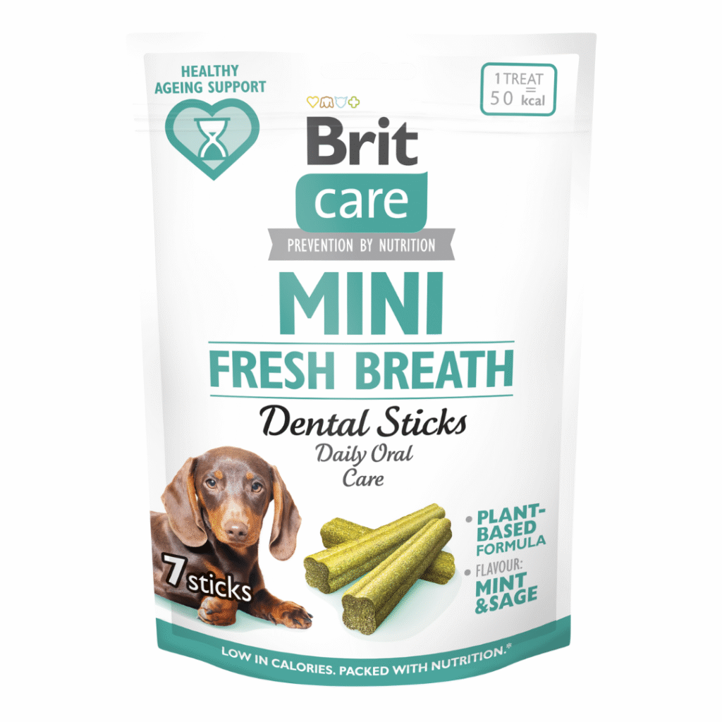 Brit Care Dog Mini treats FRESH BREATH
