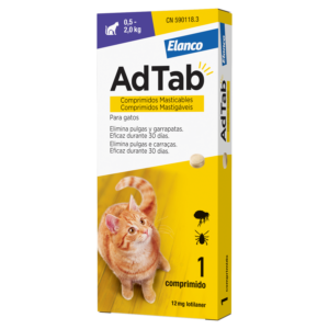 AdTab Antiparasitarios Para Gatos 0,5-2Kg