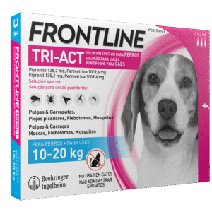 Frontline 3 Pipetas para 10 a 20kg