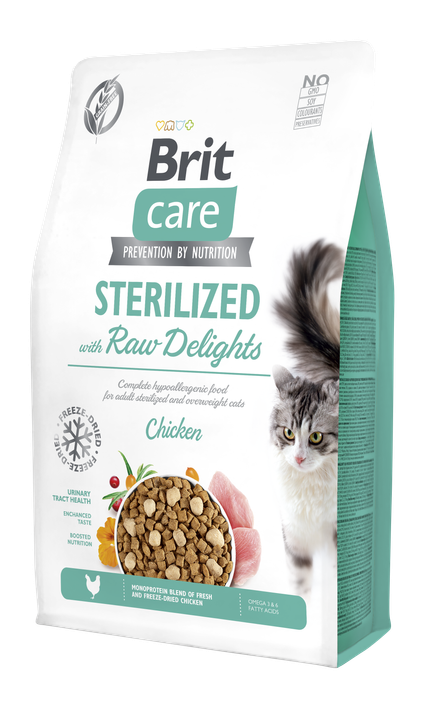 Brit Care Cat Raw Delights Sterilized