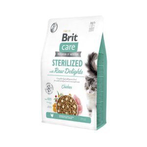 Brit Care Cat Raw Delights Sterilized carne fresca y liofilizado 2kg