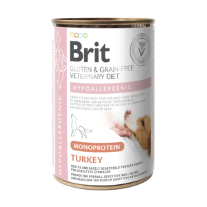 Brit Veterinary Diet lata perro hypoallergenica pavo