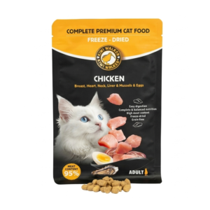 Kiwi Walker: Comida para Gatos Liofilizada Completa - Receta de Pollo