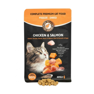 Kiwi Walker Comida Gatos Liofilizada Completa de Salmon
