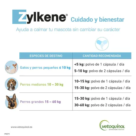 Zylkene tranquilizante perros y gatos - Imagen 3